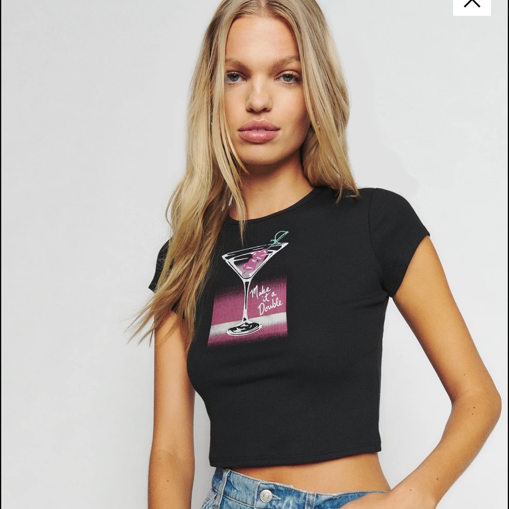 Reformation Make It a Double Muse Tee